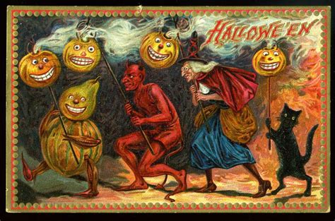 Vintage Halloween Collector 31 Vintage Halloween Postcards 28