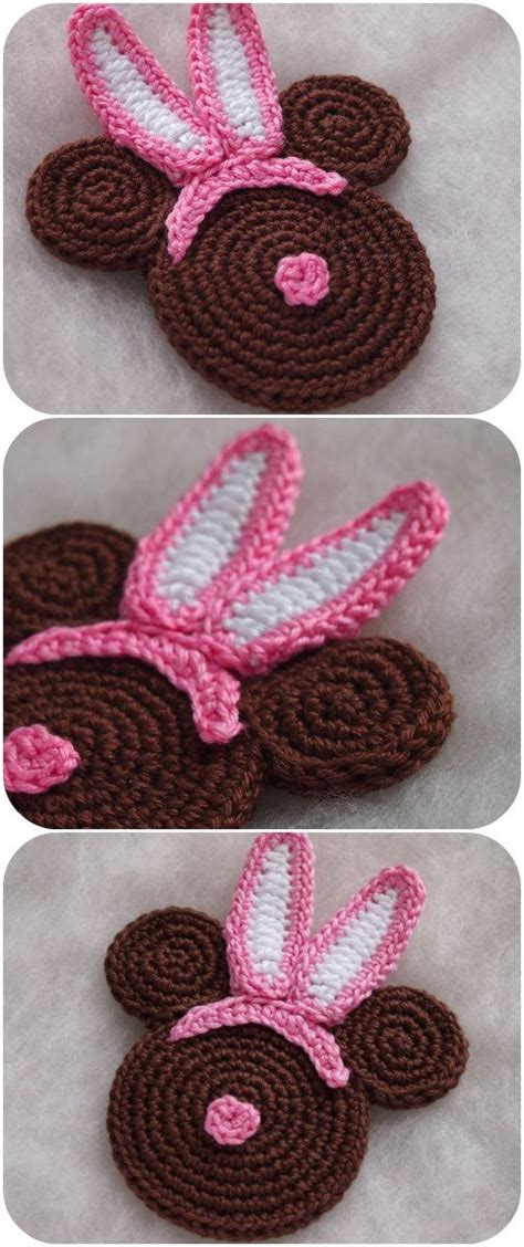 Easter Bunny Minnie Head Crochet Pattern By Olga Tarasova Easter