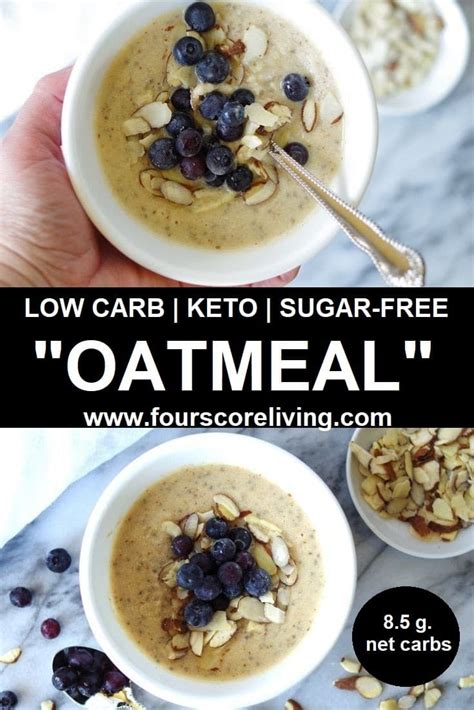Don't say mason jars, i'm not a damn wanna be food blogger who. Keto Oatmeal - Easy Low Carb Oatmeal! A healthy Low Carb Oatmeal that's ready in minutes. You ...