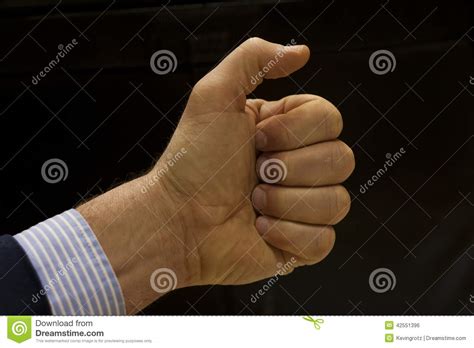 Male Hand Making Fist Stock Photo Image Of Angry Aggressive 42551396