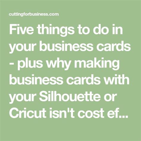 5 Business Card Tips Where To Order Business Cards For Your Craft