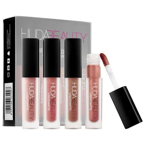Huda Beauty Liquid Matte Lipsticks Mini Simply Glow
