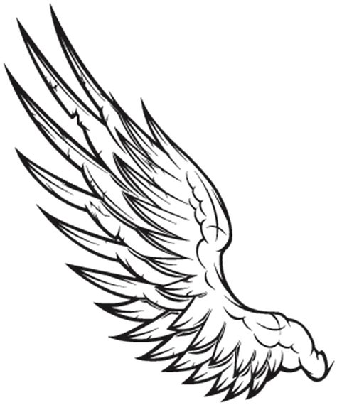 Angel Wing Tattoo Png Clipart Full Size Clipart 5283694 Pinclipart