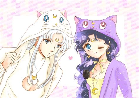 Artemis And Luna Human Forms Sailor Chibi Moon Sailor Moon Chibi Moon