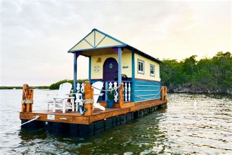 Floating Bungalows Stay In A House On Literally On The Water In