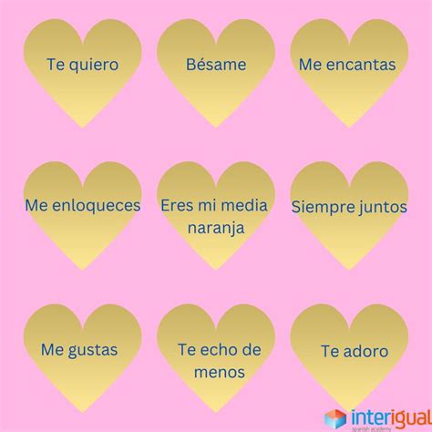 diferentes formas de decir te quiero en español amor en español decir te quiero te quiero