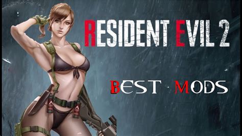 Resident Evil 2 Best Sexy Mod Quiet Mgs V Youtube