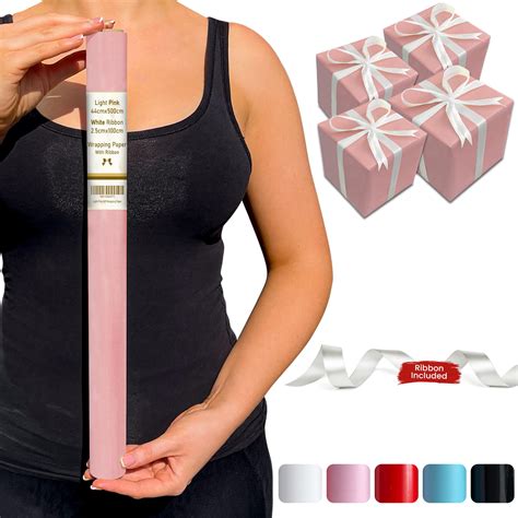 Buy Empire Light Pink Wrapping Paper 44cmx500cm T Wrapping Paper