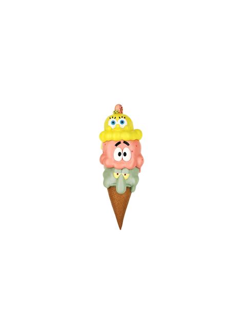 Toyqube Spongebob Squarepants Trio Ice Cream Cone In Multi Modesens