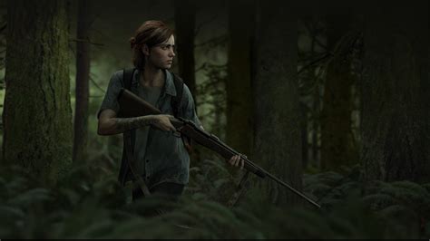 Wallpaper Ellie The Last Of Us 2 Video Game E3 Background