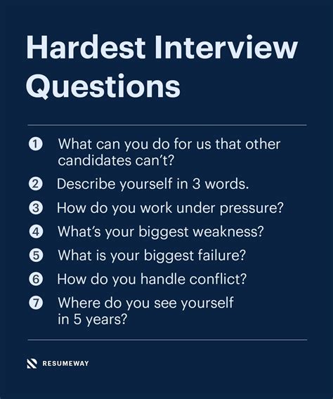 Top 7 Hardest Interview Questions And The Best Answers Job Interview