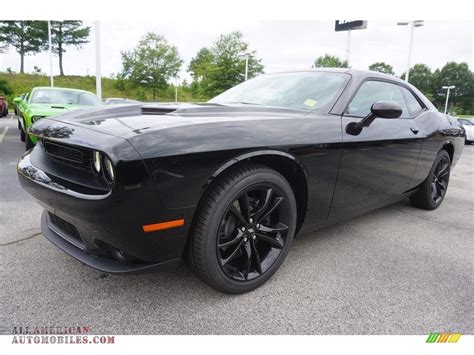 2017 Dodge Challenger Sxt In Pitch Black 613790 All American