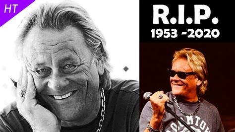 Rip Brian Howe Ex Bad Company Singer Dead At 66 Youtube