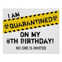 Top 10 quarantine birthday gift ideas. Quarantined Birthday Sign | Zazzle.com in 2020 | Birthday ...