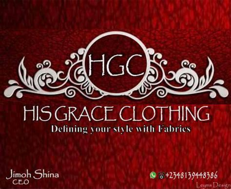 His Grace Fashion Lagos