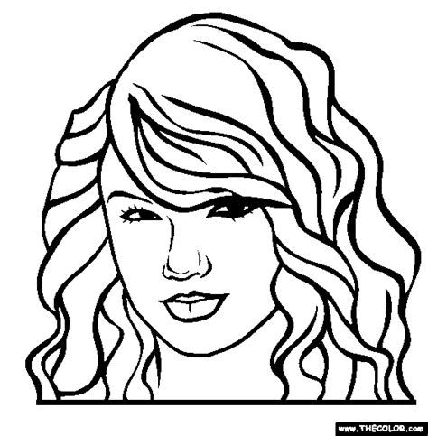 Taylor Coloring Pages Coloring Pages