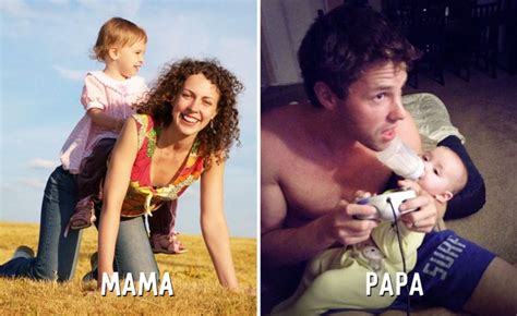 Diferencias Entre Mamá Y Papá