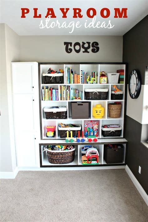 Playroom Storage Ideas Kids