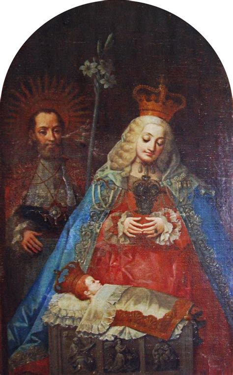Sagrada Família Com Retrato De D João V C 1720 Seminário Maior De