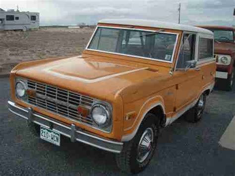 Buy Used 1974 Ford Bronco Ranger 302 Auto Ps All Original Early 4x4