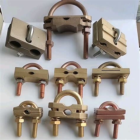 Good Price U Bolt Type Electric Cable Connector Clip Brass Wire Rope U