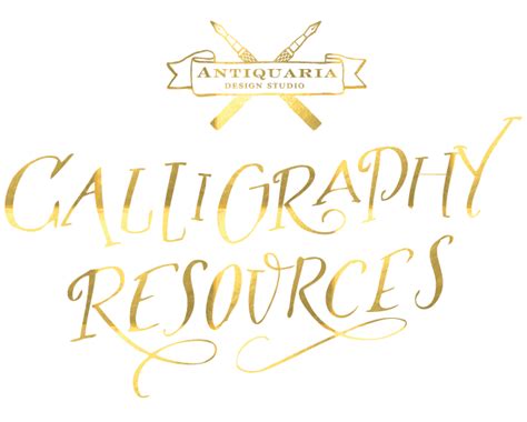 Antiquaria Calligraphy Tutorial Calligraphy Resources