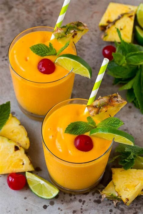 Contactless delivery and your first delivery is free! Tropical Smoothie Recipe in 2020 | Frozen fruit smoothie ...
