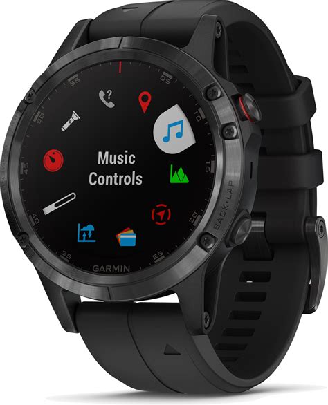 This gives you a great sense of scale before even taking the watch out of the box, and lets you see how thick the watch. Garmin Fenix 5 Plus Sapphire/Titanium GPS Smartwatch ...