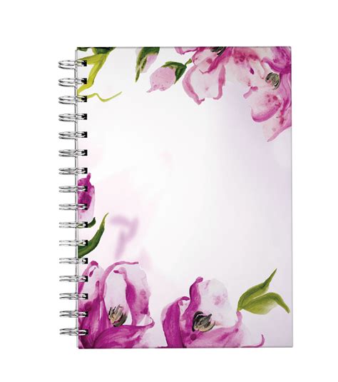 Capa De Caderno Flores Para Imprimir