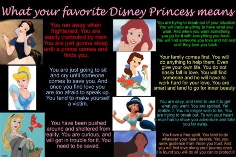 What Your Favorite Disney Princess Says About You Disney Princess