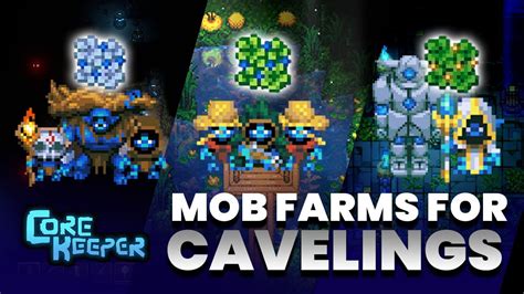 Core Keeper New Ground To Make Cavelings Mob Farms Youtube