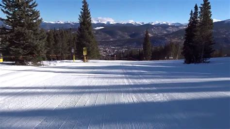 Peak 9 Breckenridge Ski Resort Colorado First Tracks On Black Friday