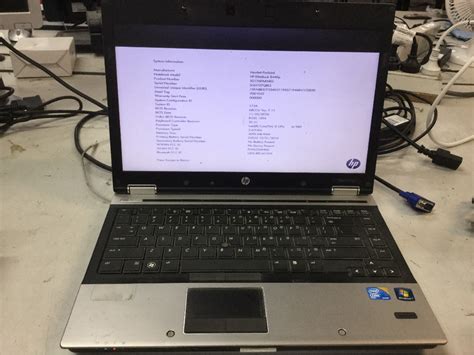 Elitebook 8440p notebook pc corporate elite empower your business with the new standard for mobile productivity and business ruggedness with hp recommends windows 7. Laptop, HP EliteBook 8440P, Appears to Function