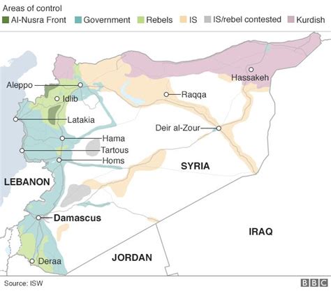 Syria Conflict Kurds Declare Federal System Bbc News