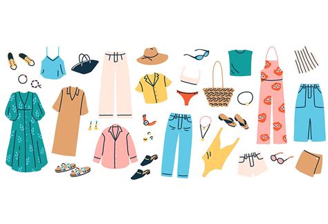 List Of Summer Clothes Vocabulary Words For Kids With Pictures