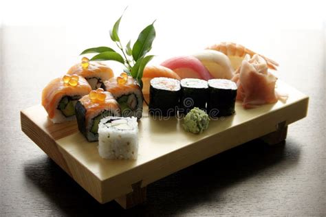 Sushi Traditional Japanese Food Stock Photo Image Of Gari Nigiri 798356