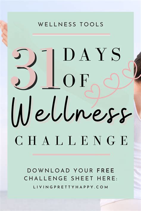 Wellness Challenge 31 Activies To Increase Wellness Livingprettyhappy