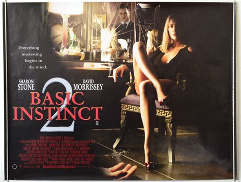 High resolution official theatrical movie poster for basic instinct (1992). Basic Instinct 2 - Original Cinema Movie Poster From ...