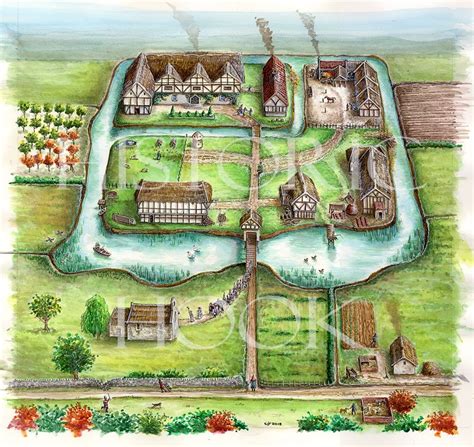 Medieval Manor Thinglink Ancient Houses Medieval Houses Medieval