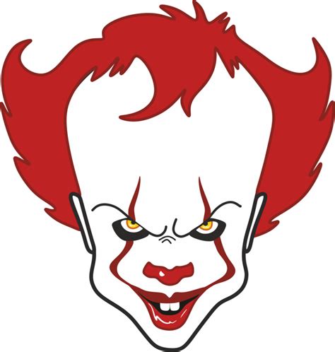 Pennywise Face Transparent & Png Clipart Free Download - Pennywise png image