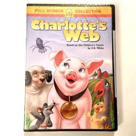 Charlottes Web Dvd 2001 Full Screen Collection Childrens Classic By E