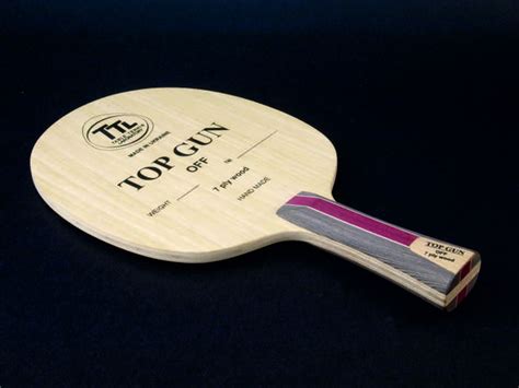 Currently, the best table tennis paddle is the killerspin diamond tc rtg. Top-Gun - Custom Table Tennis Paddles