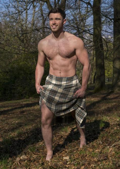 Handsome Hunk Shirtless Man Muscles Hot Guys Men In Kilts Male Form Shirtless Men Hairy