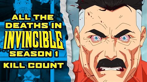 Every On Screen Death In Invincible Season 1 Prime Video Youtube