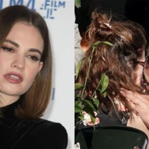 Lily James Breaks Her Silence On Dominic West Scandal E Online