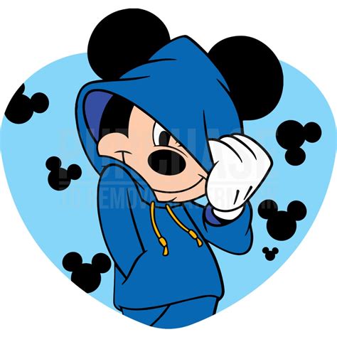 Mickey Mouse Heart Svg Mickey Mouse Svg