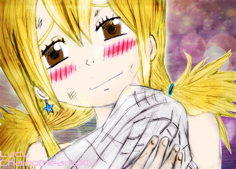 Lucy With Natsus Scarf Coloured By Shionxiv On Deviantart