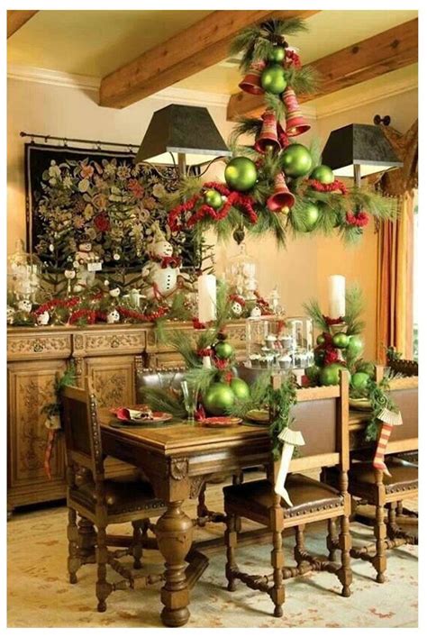 Beautiful Christmas Chandelier Christmas Table Decorations