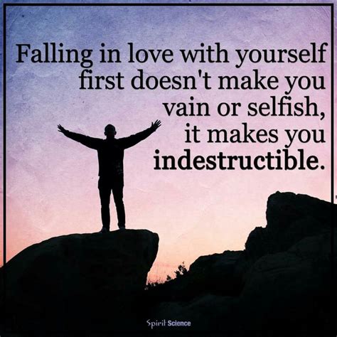 Falling In Love With Yourself First Doesnt Make You Vain