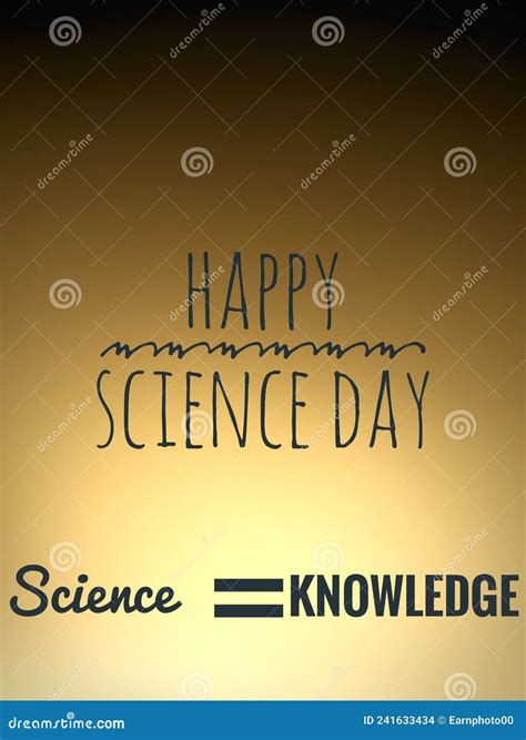 Happy Science Day Image Stock Illustration Illustration Of Banner